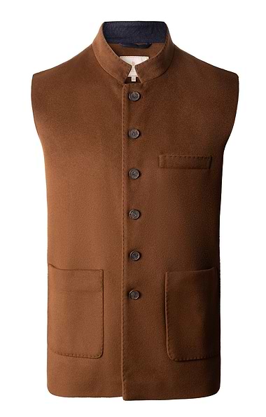 Men's Wool and Cashmere Sporting Waistcoat