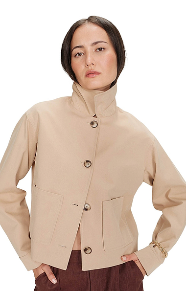 Ladies Grace & Mila Veronica Button Through Coat