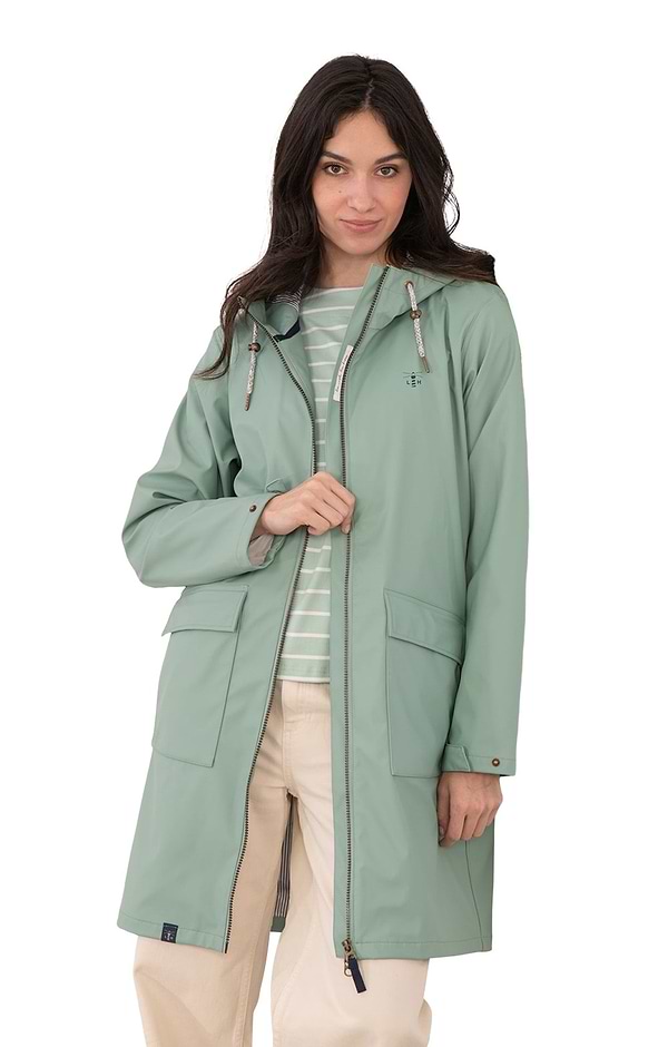 Ladies Lucy Longline Waterproof Coat