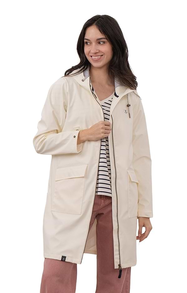 Ladies Lucy Longline Waterproof Coat