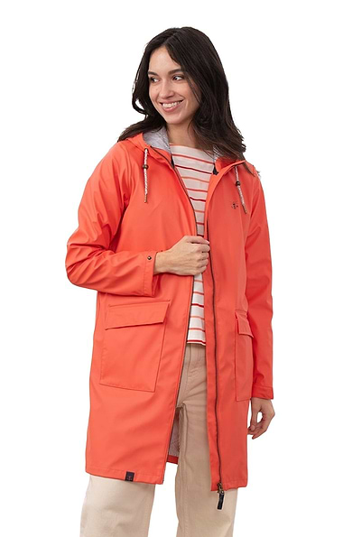 Ladies Lucy Longline Waterproof Coat