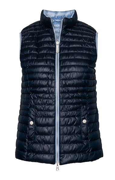 Ladies Barbara Lebek Reversible Quilted Gilet