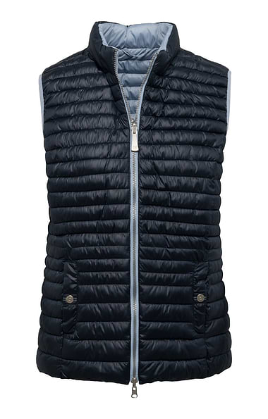 Ladies Barbara Lebek Reversible Quilted Gilet