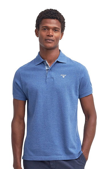 Men's Barbour Tartan Pique Polo