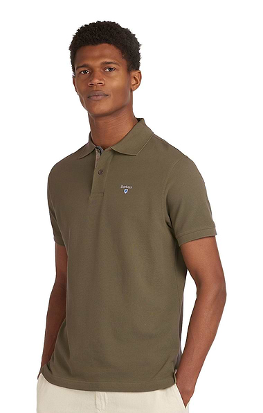 Men's Barbour Tartan Pique Polo