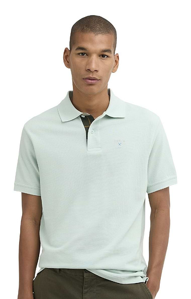 Men's Barbour Tartan Pique Polo