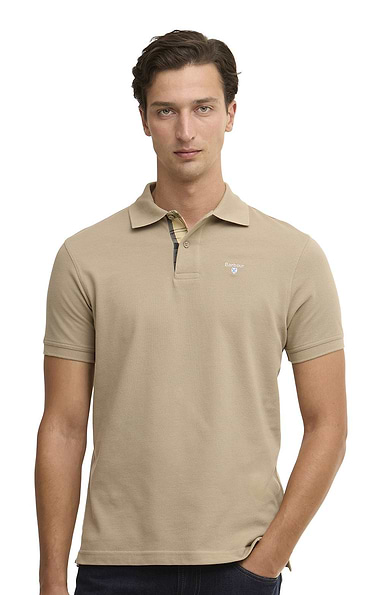 Men's Barbour Tartan Pique Polo