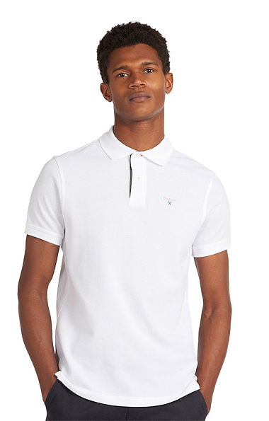 Men's Barbour Tartan Pique Polo