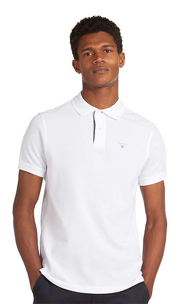 Men's Barbour Tartan Pique Polo