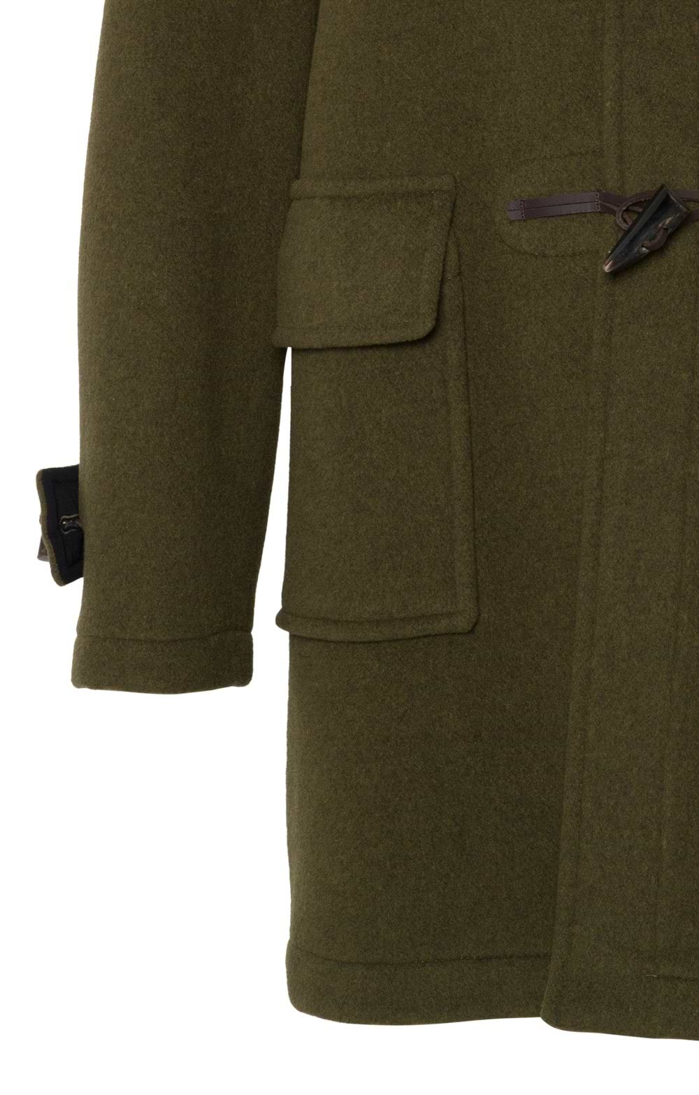 GLOVER ALL MADE in England カーキXL Mens Gloverall Duffle Coat - House of Bruar
