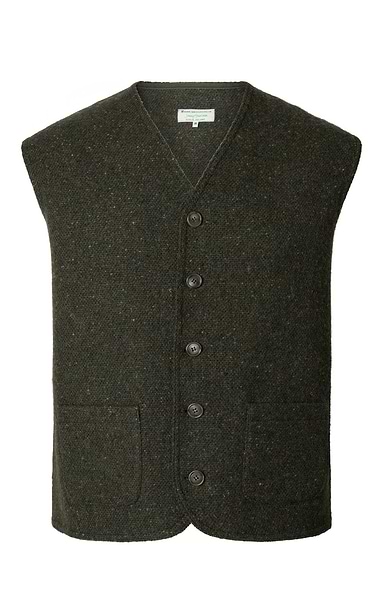 Men's Donegal Tweed Gilet