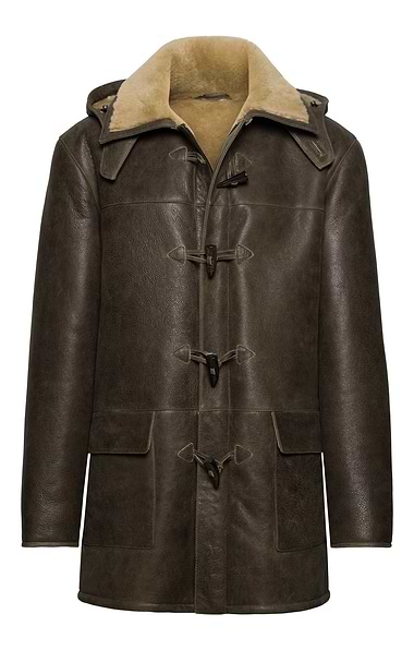 Men's Sheepskin Duffle Coat