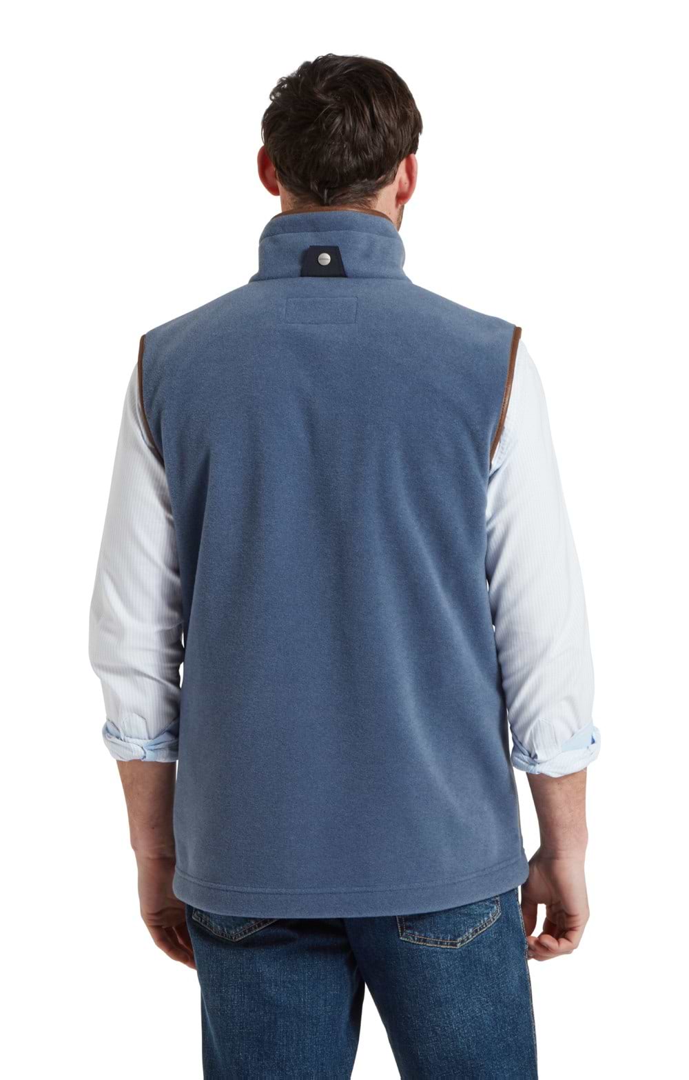 schoffel oakham fleece gilet navy schoffel slate blue gilet