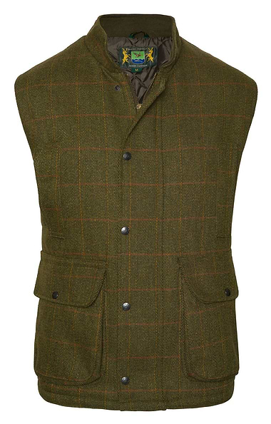Men's Tweed Shooting Gilet