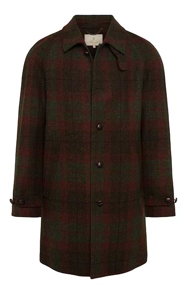 Men's Harris Tweed® 3/4 Length Raglan Coat