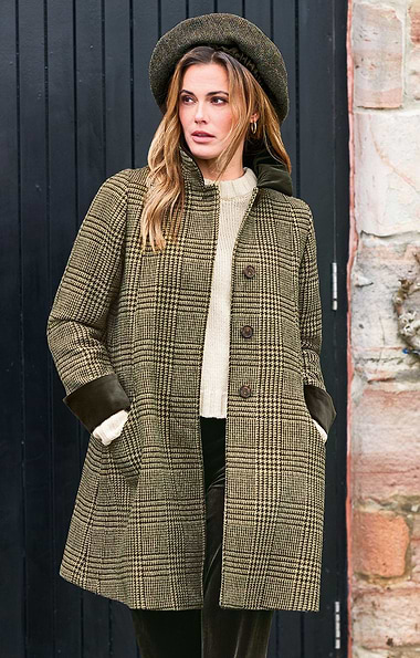 Ladies Harris Tweed® Cape Coat