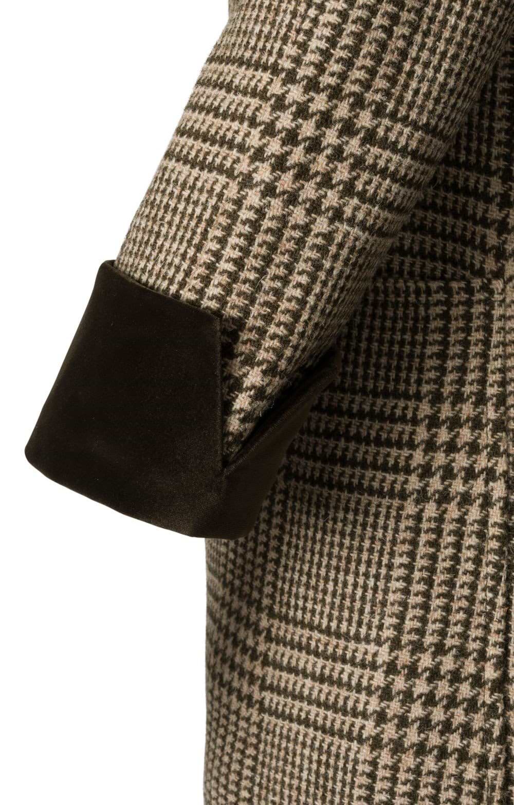 Ladies Harris Tweed® Cape Coat, Brown - House of Bruar