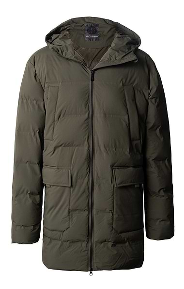 Men's Hooded Parka Quilt Coat