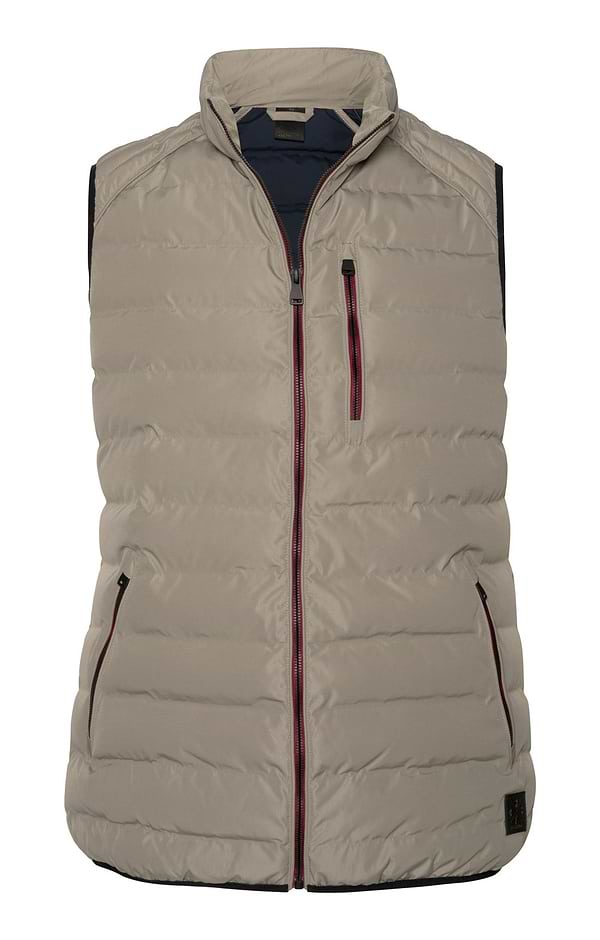 Men's Quilted Zip Gilet