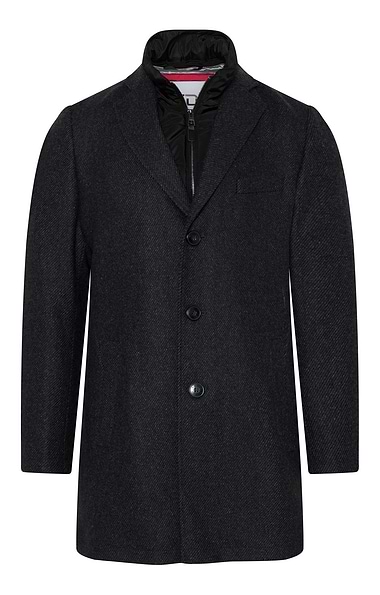 Men's Zip In Quilt Paddock Coat