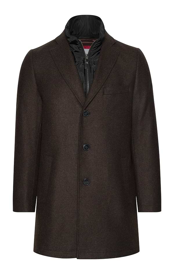 Men's Zip In Quilt Paddock Coat