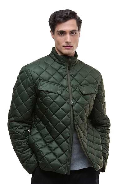 Men's Barbour International Ariel Box Quilted Jacket