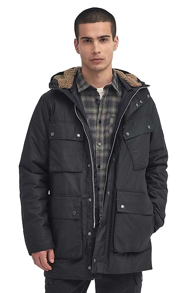 Men's Barbour International Harburn Wax Jacket