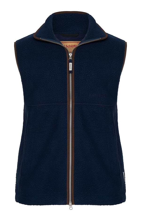 Men's Schoffel Oakham Retro Fleece Gilet