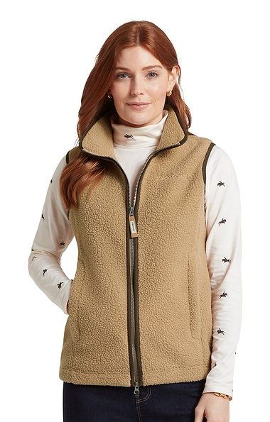 Ladies Schoffel Lyndon Retro Fleece Gilet