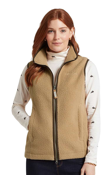 Ladies Schoffel Lyndon Retro Fleece Gilet