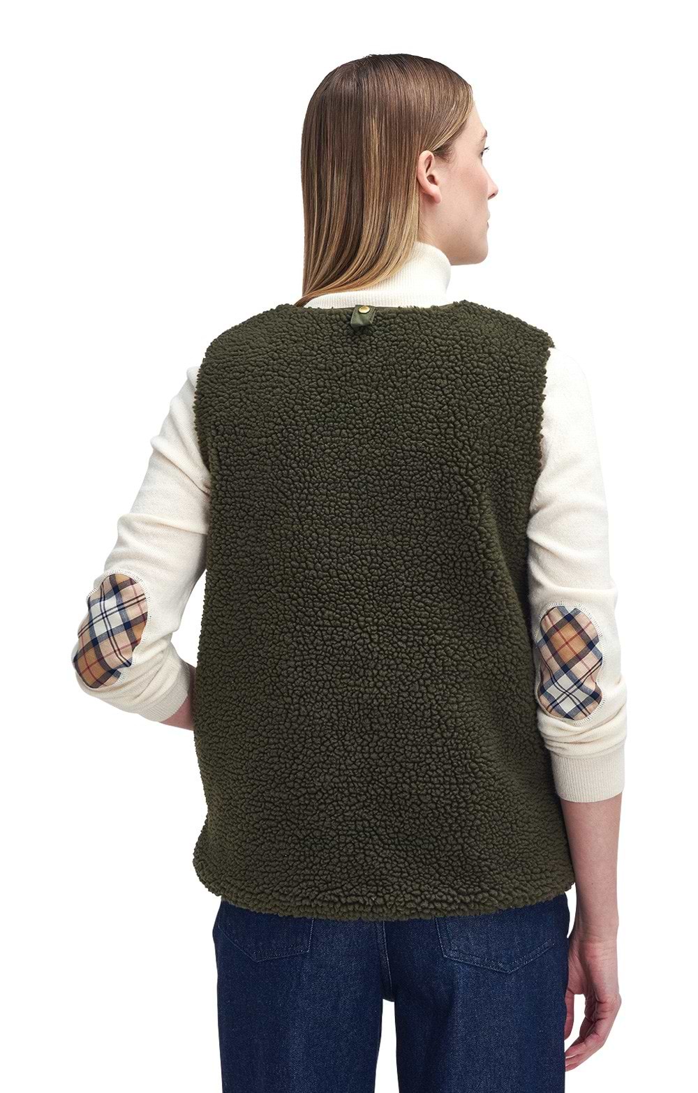 Ladies Barbour Dulsie Cord Trim Fleece Liner - House of Bruar