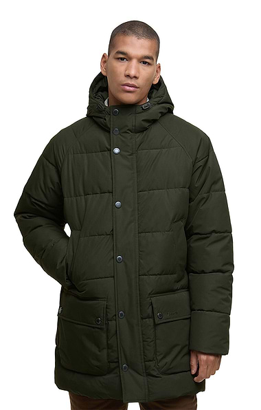 Men's Barbour Bedale Hood Puffer Jacket
