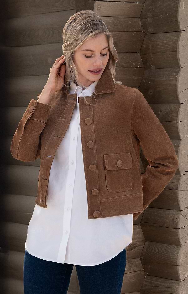 Ladies Rosie Suede Jacket