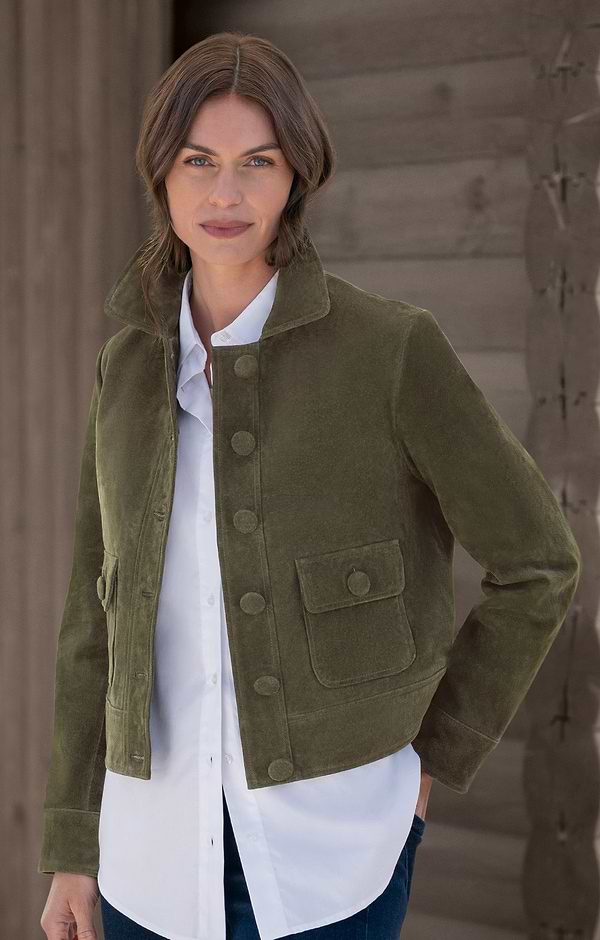 Ladies Rosie Suede Jacket