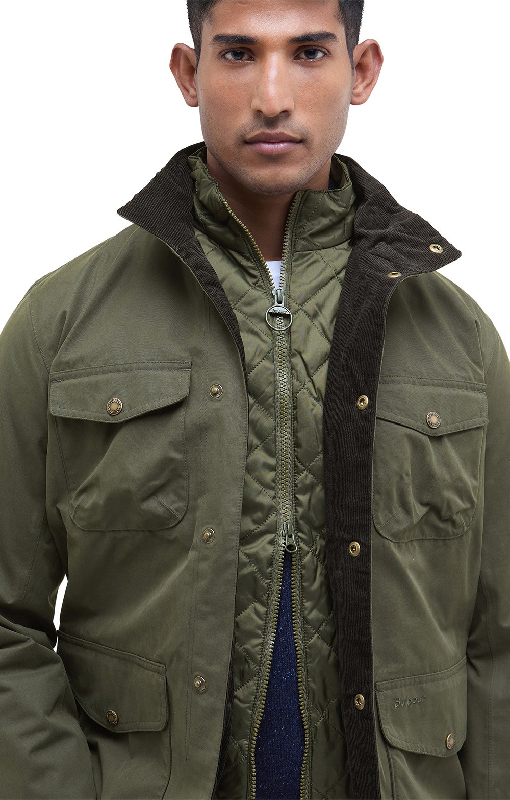 Barbour Waxed Barbour Element Jacket Archive Olive Barbour