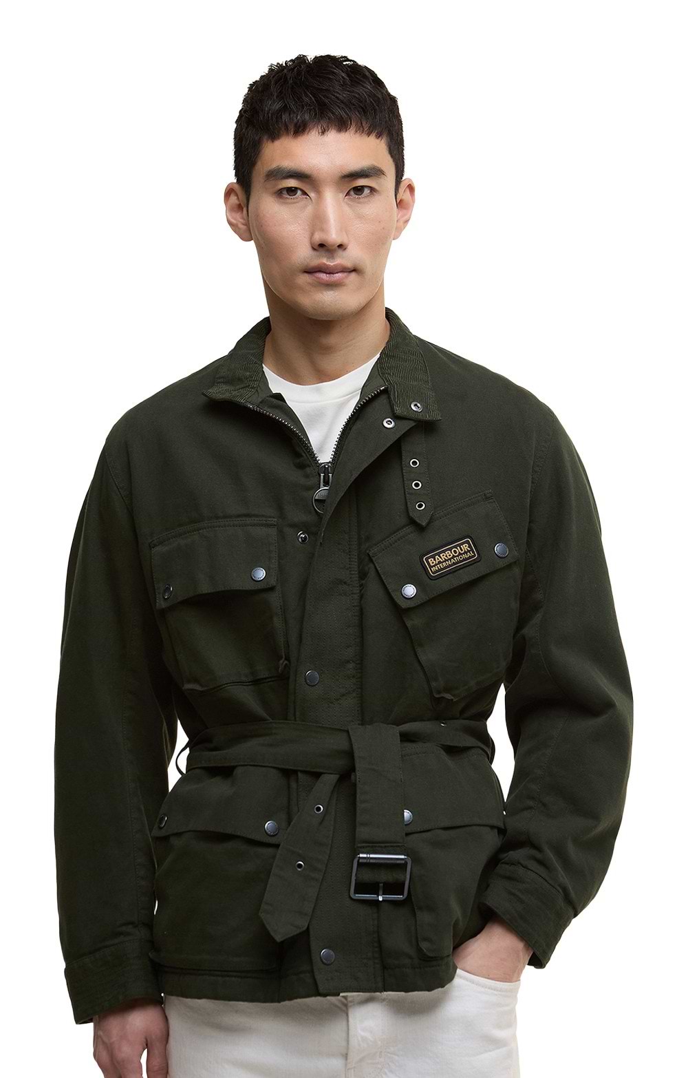 00s Barbour international A7　M グリーン 00s Barbour international A7 M グリーン - メルカリ