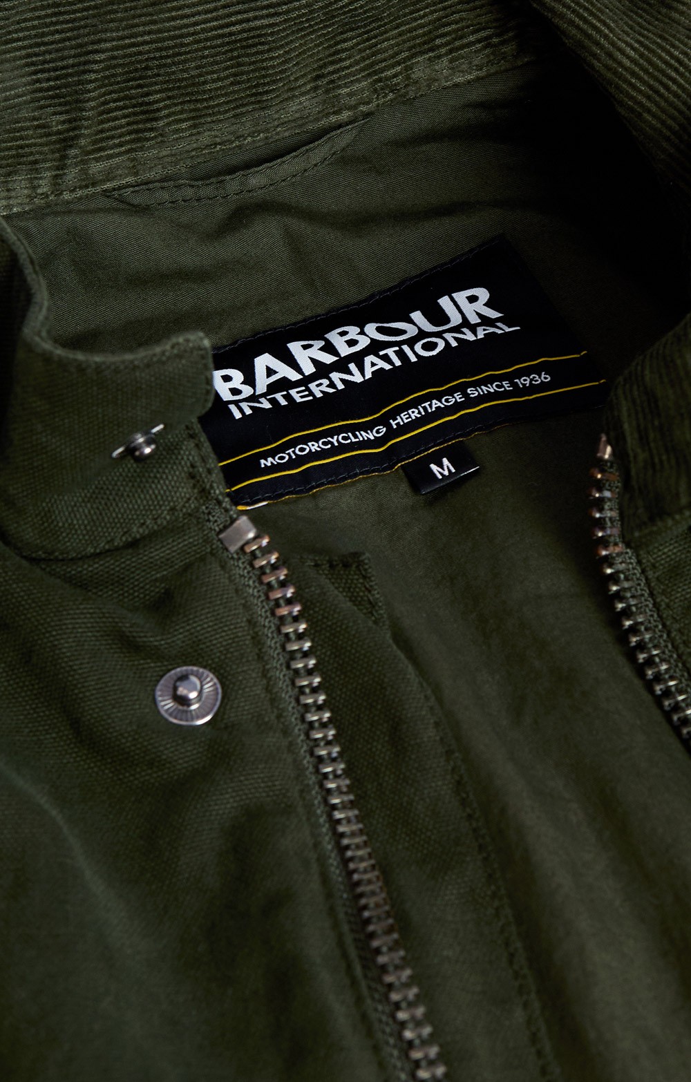 Men's Barbour International Casual A7 Jacket, Green - House of Bruar