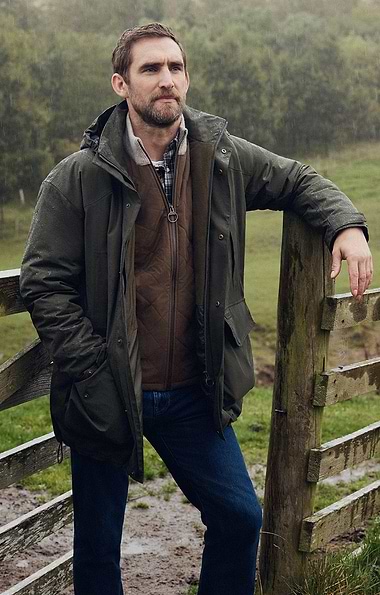 Men's Barbour Farlam Waterproof Jacket