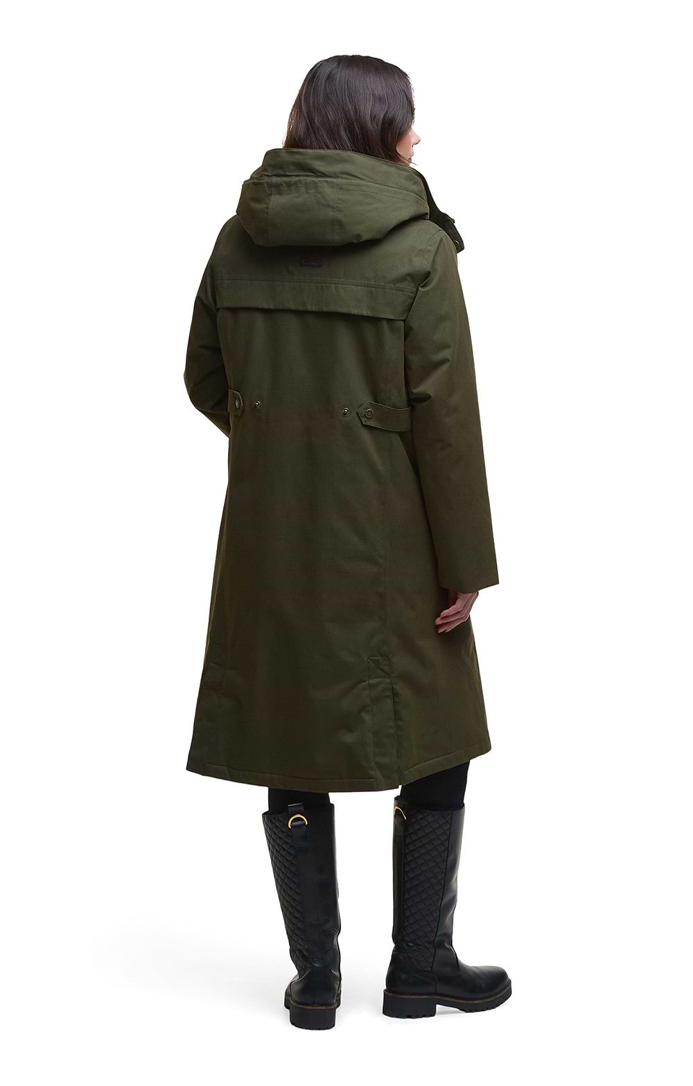 Ladies Barbour Bamburgh Waterproof Jacket, Green - House of Bruar