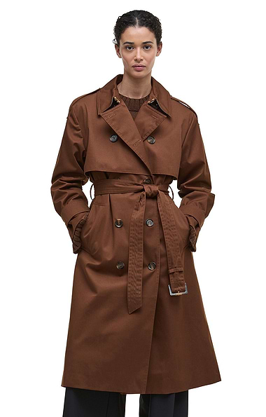 Ladies Barbour Aoife Trench Showerproof Coat