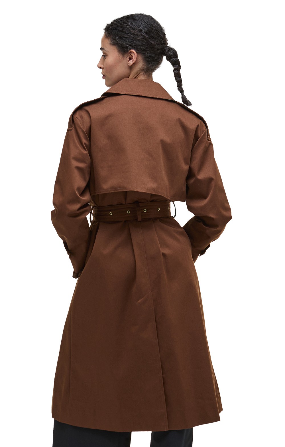Ladies Barbour Aoife Trench Showerproof Coat - House of Bruar