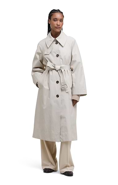 Ladies Barbour Robyn Trench Showerproof Coat