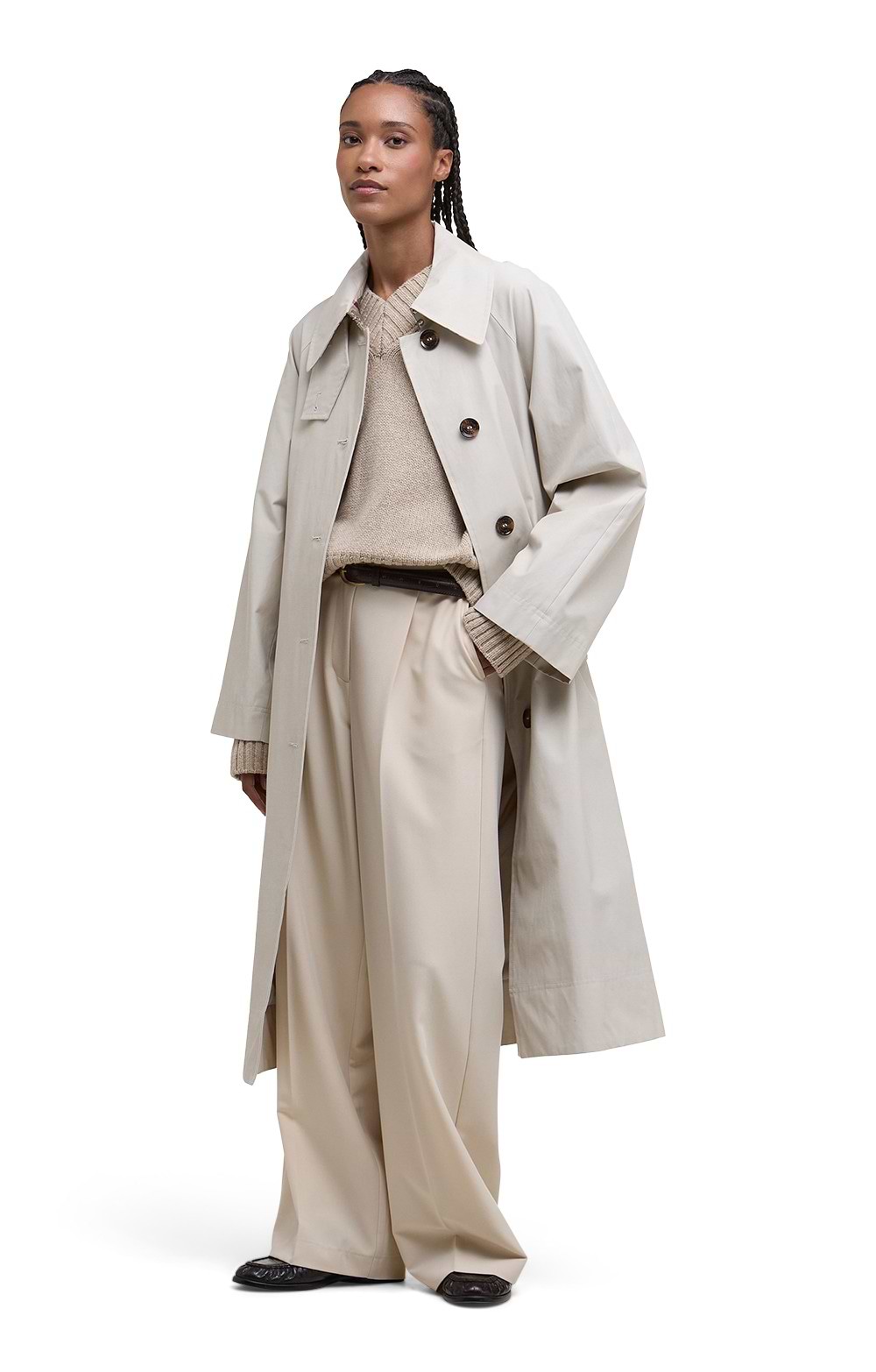 Ladies Barbour Robyn Trench Showerproof Coat - House of Bruar