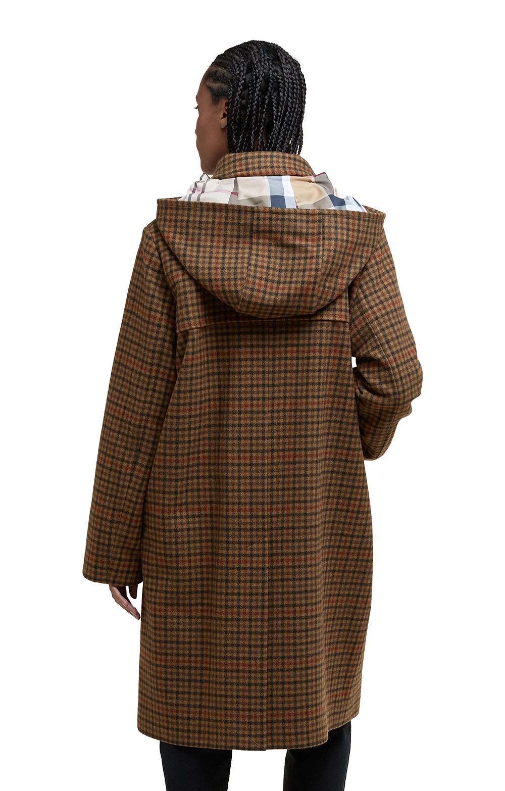 Ladies Barbour International Melody Wool Duffle Coat - House of Bruar