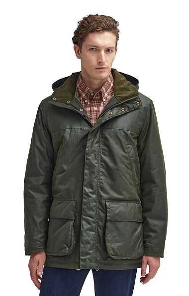 Men's Barbour Bleaberry Wax Coat