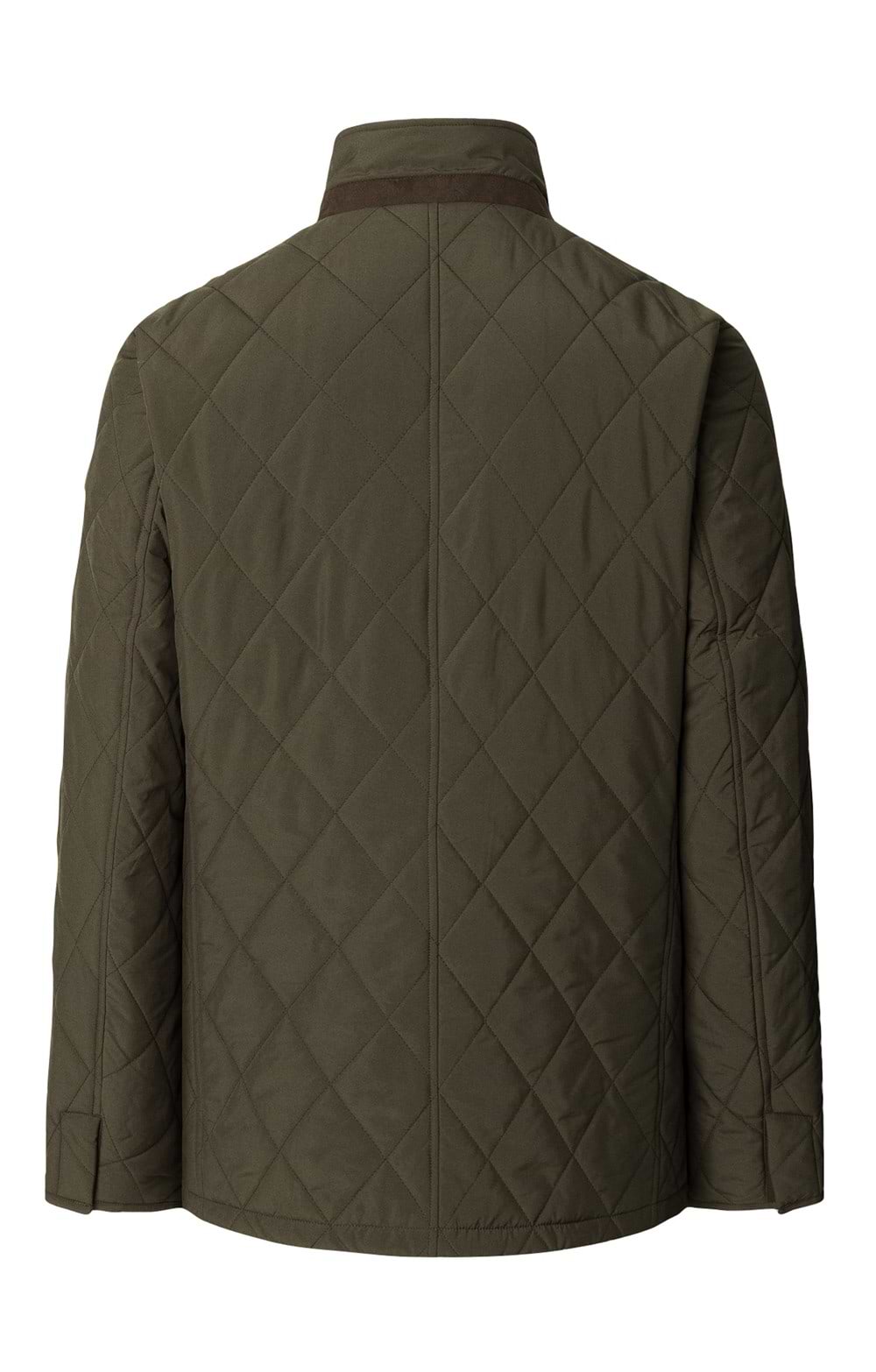 Men's Hackett London Quilted Paddock Jacket, Green - House of Bruar