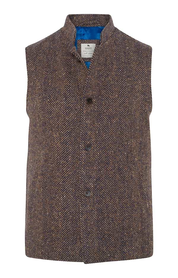 Men's Cavan Donegal Tweed Gilet