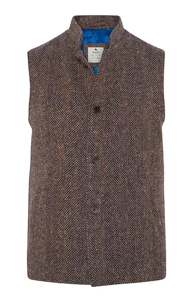 Men's Cavan Donegal Tweed Gilet