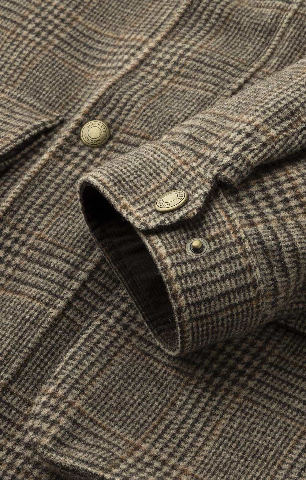 Men's Hackett London Country Velospeed Jacket, Brown - House of Bruar