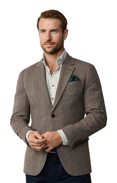 Men's Hackett London Country Check Blazer
